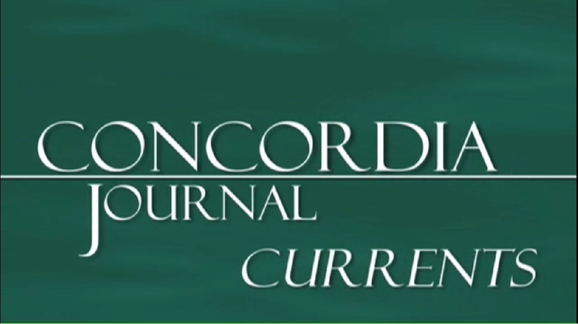 Concordia Journal Currents