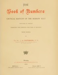 The Book of Numbers by J. A. Paterson