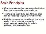 12 - Textual Criticism Part II - Evaluating Variants (Episode 1) by David Adams