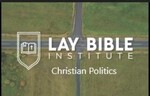 Christian Politics Part 1