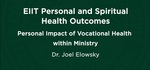 04. Personal Impact: Vocational Health within Ministry by Joel Elowsky