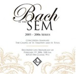 [Bach at the Sem] February 19, 2006